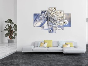 Tablou - Flori înghețate (150x105 cm)
