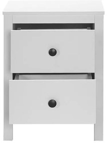 Noptieră 61x46 cm alb