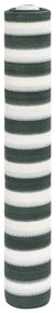 vidaXL Plasă protecție intimitate, verde/alb, 1x10 m, HDPE, 150 g/m²