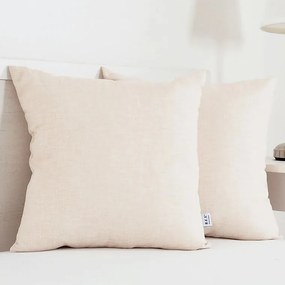 B.E.S. Petrovice Pernuță decorativă BESSY 45 x 45 cm bej set 2 buc