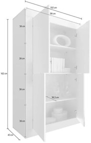 Comodă NERILA albă