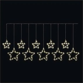 Ghirlandă LED pentru exterior 125xLED/1,9m IP44 alb cald