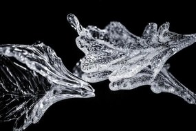 Element decorativ suspendat design frunze care cad din tavan QUERCUS