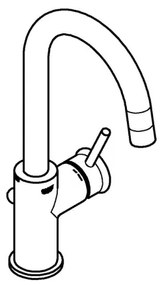 GROHE 23783000 - Baterie pentru lavoar START CLASSIC, 311 mm, crom lucios