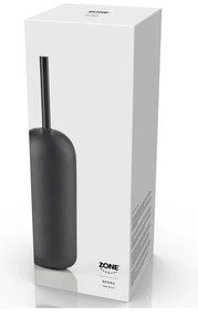 Perie de WC neagră din beton Sensu – Zone