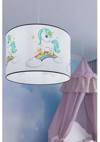 Lustră pe cablu pentru copii Sollux SL.1412 UNICORN 1xE27/15W/230V d. 30 cm