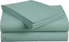 Cearsaf din bumbac 140x240 cm fistic, 100% bumbac