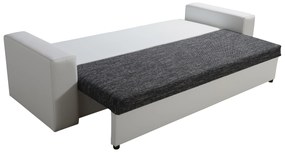 Canapea trei locuri Monarda (Bej + Alb). 616027