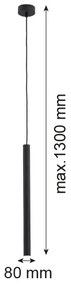 Lustră pe cablu ETNA 1xG9/6W/230V albă Argon 8067