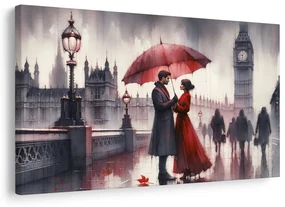 Tablou îndrăgostiți în Londra