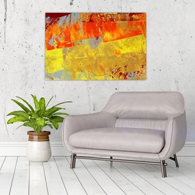 Tablou cu abstracție - pictura (90x60 cm)