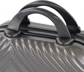 Valiză TravelLux Pro cu copertă rigidă 25x13x30 cm gri închis
