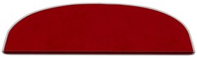 Covorașe pentru scări roșii 16 buc. 20x65 cm Plain Color – Vitaus