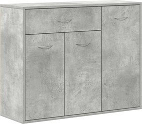 vidaXL Dulap, gri beton, 88 x 30 x 70 cm, lemn prelucrat