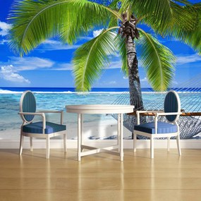 Fototapet - Sea Beach Sand Landscape (254x184 cm)