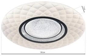 Plafonieră LED dimabilă TOKYO LED/48W/230V + telecomandă