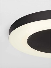 Plafoniera LED design slim PADA negru D-60cm