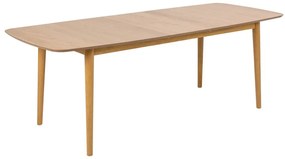 Masă pliantă cu blat în decor de stejar 180x90 cm Montreux - Actona