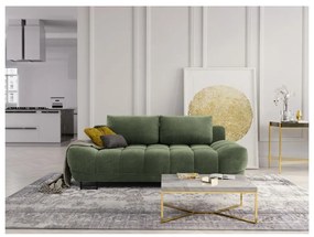 Canapea extensibilă cu 3 locuri Windsor &amp; Co Sofas Cumulus, verde