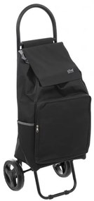 Carucior cumparaturi Tatra, negru, 34 x 30 x H 95 cm