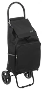 Carucior cumparaturi Tatra, negru, 34 x 30 x H 95 cm