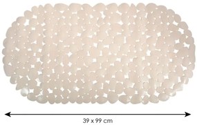 Spirella Suport antiderapant pentru cadă GALETS,bej, 99 x 39 cm