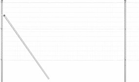 vidaXL Gard cu Stâlp Argintiu 1,2 x 25 m Oțel și PVC