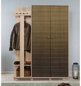 Cuier cu dulap Garmanto Sonoma Oak Double