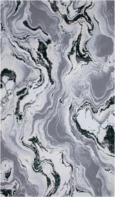Covor Modern Living, Dormitor Dreptunghiular Royal River 7367A Verde Smarald (Alege dimensiunea: 100 x 200)