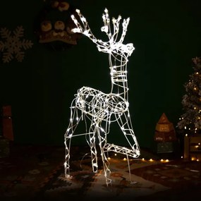 Aigostar - Decorațiune LED de Crăciun pentru exterior LED/3,6W/31/230V 2700K 75 cm IP44 ren