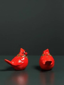 Set solnita si pipernita, forma de turturele, Grosbeak