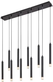 Lustra suspendata stil minimalist Ramira 10L negru