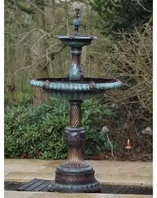 Fantana de bronz 2 Scales fountain