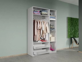 Set mobila dormitor complet Alb Adapto C03