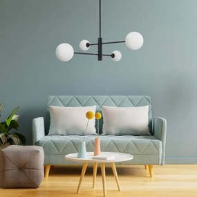 Lustră cu tijă DORADO 4xG9/40W/230V neagră