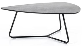 Masuta de cafea Moos 85x95 cm neagra