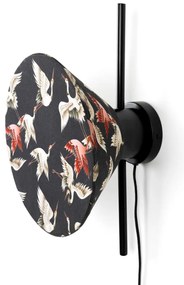 Aplică de perete neagră Jaylee – White Label