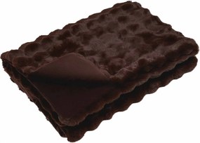 vidaXL Pătură din de iepure artificial antiderapantă Olite Poliester