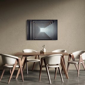 Tablou - Vedere din interiorul clădirii (90x60 cm)