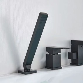 Baterie pentru cada Rea Glen Negru Black trei piese