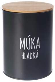 Cutie  Orion pentru făină simplă BLACK
