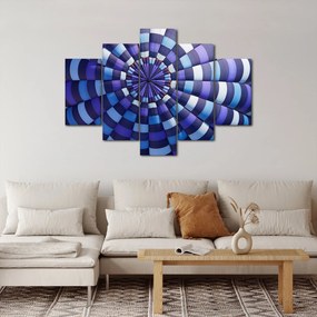 Tablou cu structura balonului zburător (150x105 cm)
