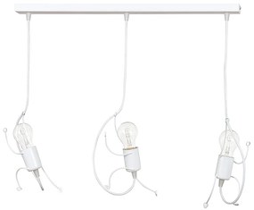 Suspensie Bobi 3 White 538/3 Emibig Lighting, Modern, E27, Polonia