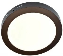 Plafoniera moderna led smd 18W Caroline-18 negru Horoz