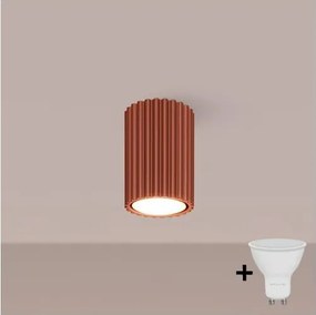 BRILAGI - Spot LED CRESTO 1xGU10/10W/230V 10 cm portocaliu