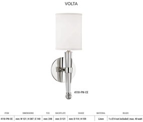 Aplica de perete design clasic VOLTA