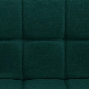 320081 vidaXL Scaun de bar, verde, material textil