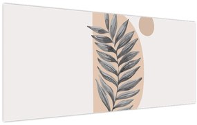 Tablou - Foaie ilustrată N⁰1 (120x50 cm)
