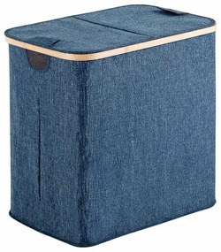 GEDY 133805 Yoshi coș pentru rufe 53 x 51 x 34 cm,bambus, albastru