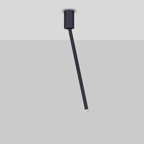 Plafoniera/Spot LED reglabil stil minimalist ORNOS negru H-49,5cm